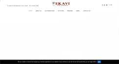Desktop Screenshot of ekavihotel.com